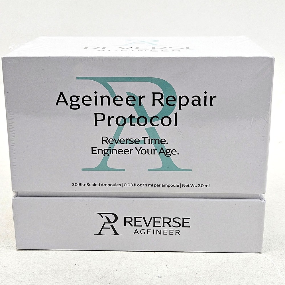 Reverse Ageineer Repair Protocol 30 Ampoules Biosealed Anti-Wrinkle ex Nov28
